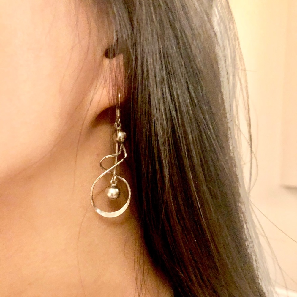NEW YORK CITY Boutique Market | 925 Sterling Silver  Hanging Earrings